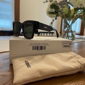 SOLD/Jacquemus- Les Lunettes Baci in Multi/Black - One Size